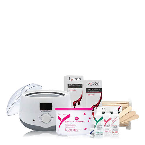 Lycon Professional Strip Wax Waxing Kit Deal Pack Hair Removal