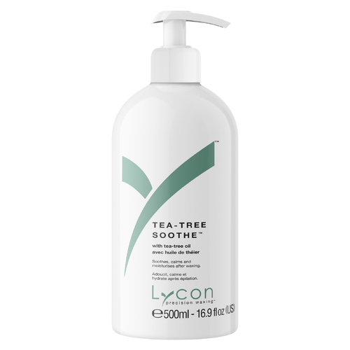 Lycon Tea Tree Soothe Lotion Wax Waxing Hair Removal 500ml