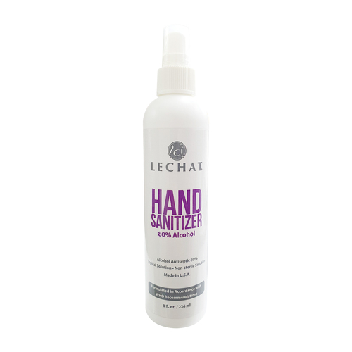Lechat Hand Sanitiser Kills 80% Alcohol Sanitizer Liquid 236ml