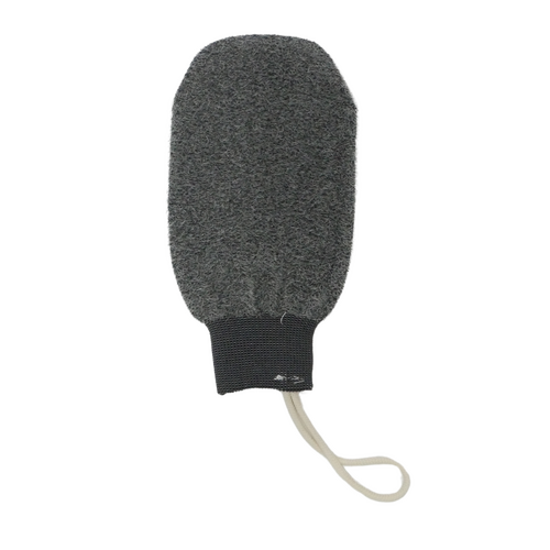 Caronlab Milano Exfoliating Mitt - Dark Grey
