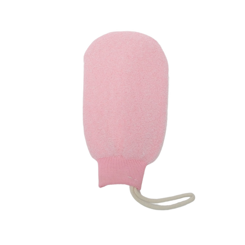 Caronlab Milano Exfoliating Mitt - Light Pink