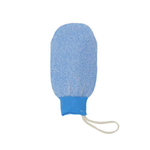 Caronlab Milano Exfoliating Mitt - Pastel Blue