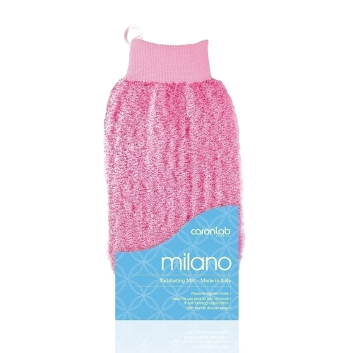 Caronlab Milano Exfoliating Mitt - Pink
