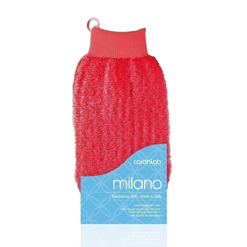 Caronlab Milano Exfoliating Mitt - Red