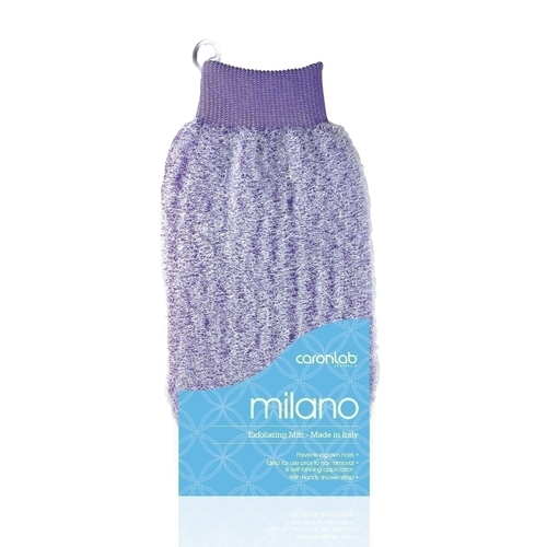 Caronlab Milano Exfoliating Mitt - Purple