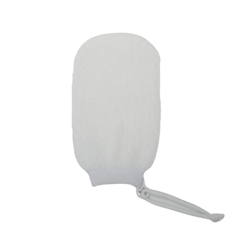 Caronlab Milano Exfoliating Mitt - White