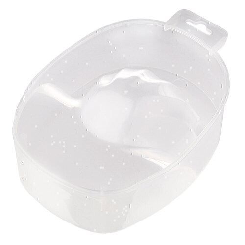 Manicure Bowl Nails Soak Off Tray Remover - Clear