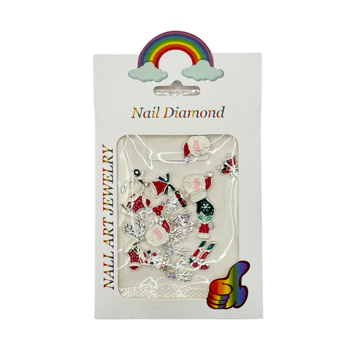 Nail Art 3D Alloy Charms Decoration Christmas - 20pcs / bag
