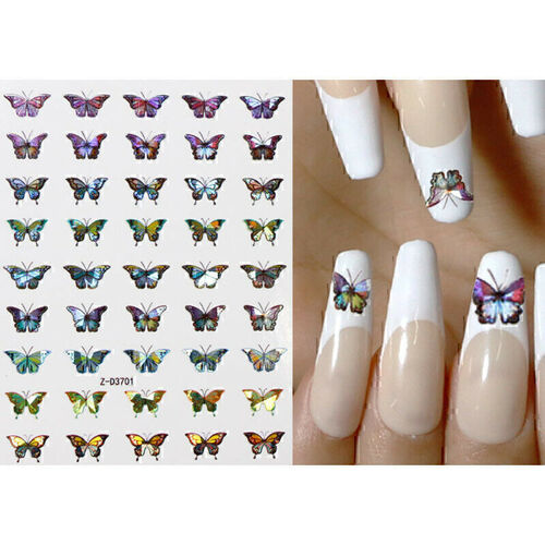 Nail Art Stickers Butterflies Z-D3701
