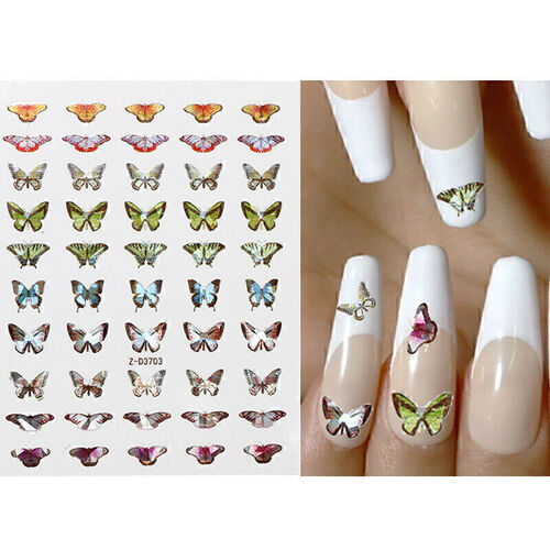 Nail Art Stickers Butterflies Z-D3703