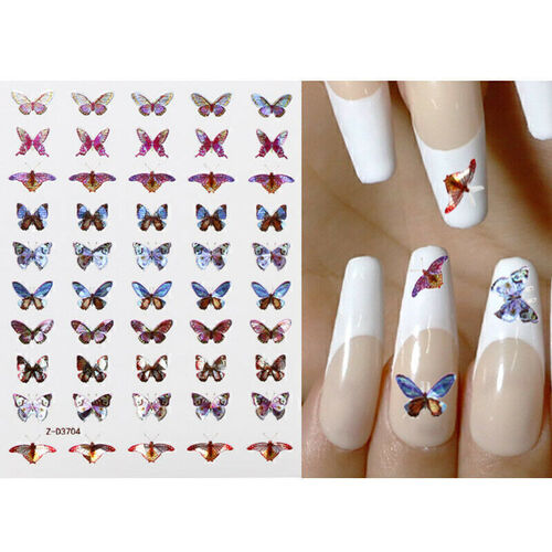 Nail Art Stickers Butterflies Z-D3704