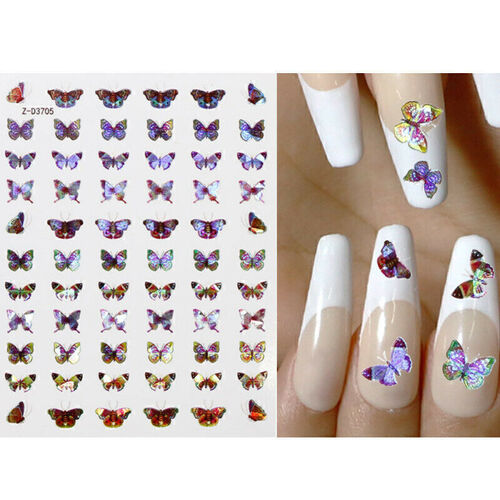 Nail Art Stickers Butterflies Z-D3705