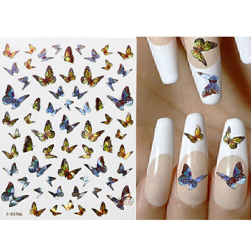 Nail Art Stickers Butterflies Z-D3706