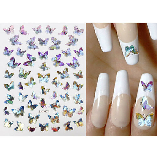 Nail Art Stickers Butterflies Z-D3707
