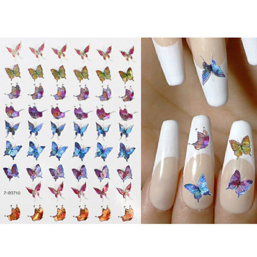 Nail Art Stickers Butterflies Z-D3710