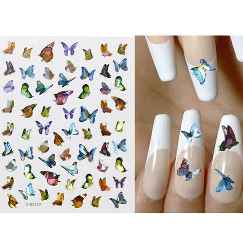 Nail Art Stickers Butterflies Z-D3712