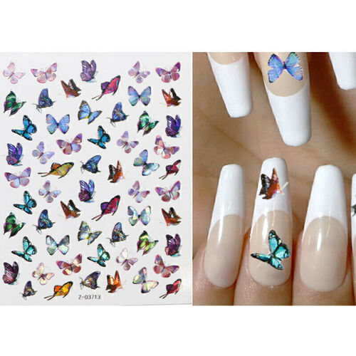 Nail Art Stickers Butterflies Z-D3713