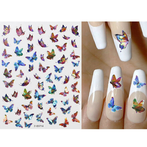 Nail Art Stickers Butterflies Z-D3714