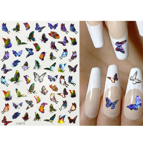 Nail Art Stickers Butterflies Z-D3715