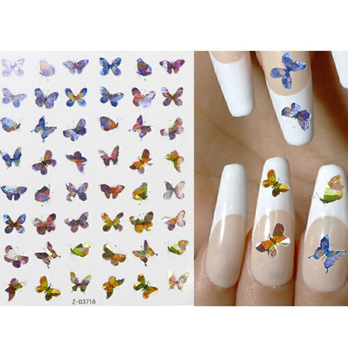 Nail Art Stickers Butterflies Z-D3716
