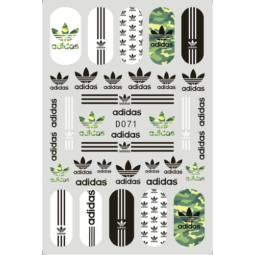 Nail Art Stickers D071