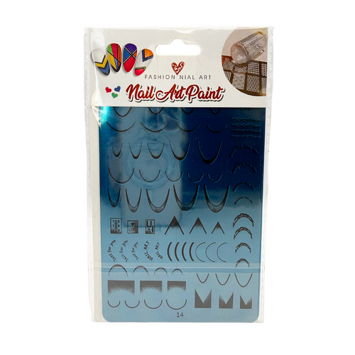 Nail Art Design Patterns Decoration Stamping Plate XY-Nail 14
