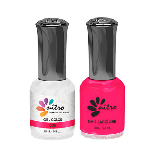Nitro N006 - Duo Gel & Nail Lacquer 15ml