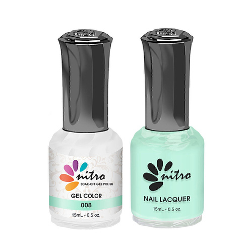 Nitro N008 - Duo Gel & Nail Lacquer 15ml