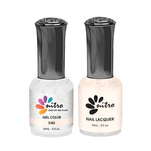 Nitro N040 - Duo Gel & Nail Lacquer 15ml