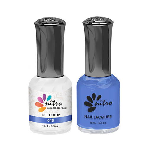 Nitro N045 - Duo Gel & Nail Lacquer 15ml