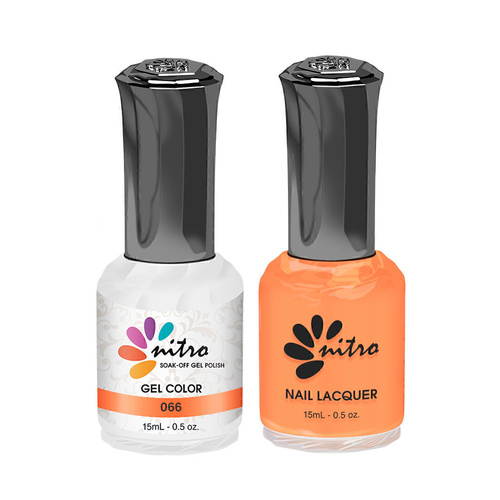 Nitro N066 - Duo Gel & Nail Lacquer 15ml