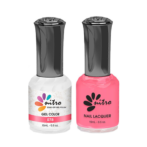 Nitro N078 - Duo Gel & Nail Lacquer 15ml
