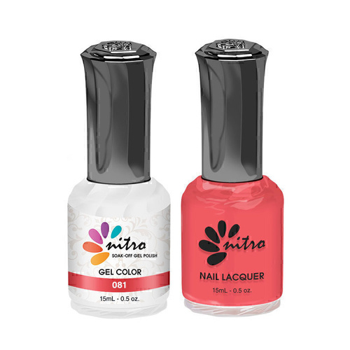 Nitro N081 - Duo Gel & Nail Lacquer 15ml
