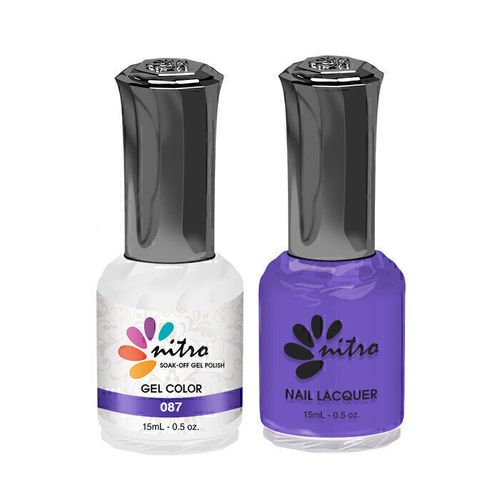 Nitro N087 - Duo Gel & Nail Lacquer 15ml