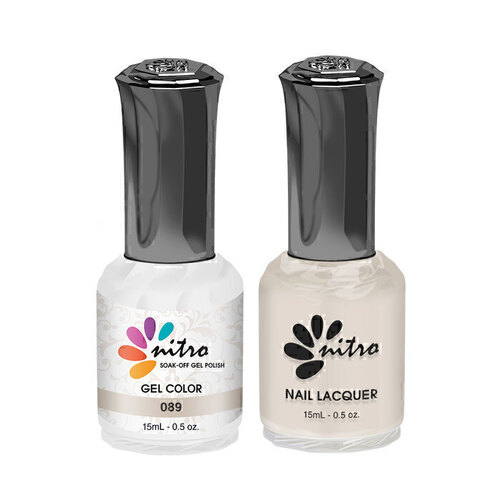 Nitro N089 - Duo Gel & Nail Lacquer 15ml