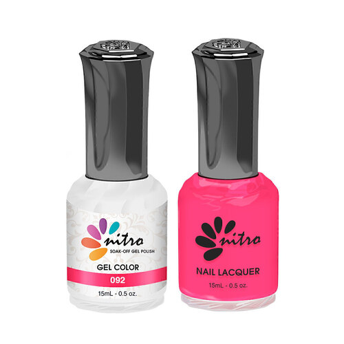 Nitro N092 - Duo Gel & Nail Lacquer 15ml