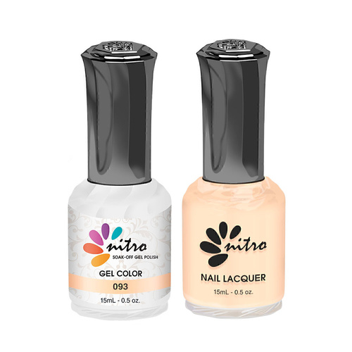 Nitro N093 - Duo Gel & Nail Lacquer 15ml