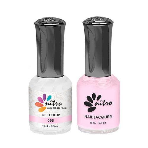 Nitro N098 - Duo Gel & Nail Lacquer 15ml