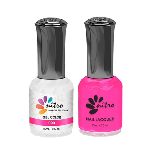 Nitro N099 - Duo Gel & Nail Lacquer 15ml