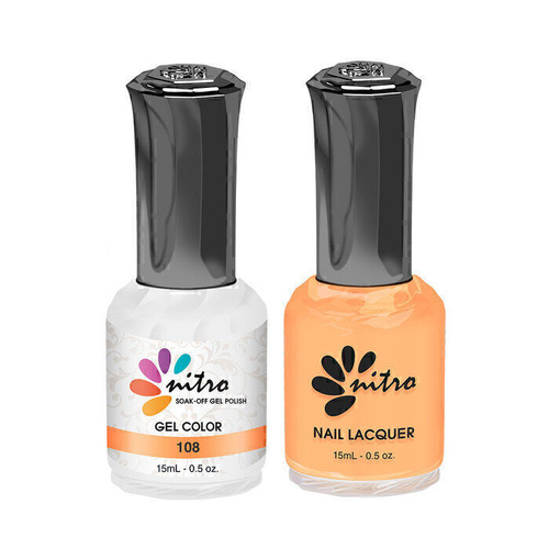 Nitro N108 - Duo Gel & Nail Lacquer 15ml