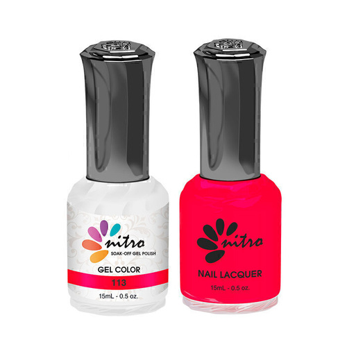Nitro N113 - Duo Gel & Nail Lacquer 15ml