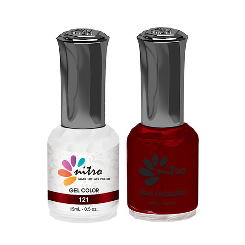 Nitro N121 - Duo Gel & Nail Lacquer 15ml