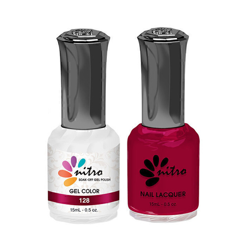 Nitro N128 - Duo Gel & Nail Lacquer 15ml