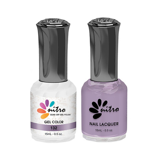Nitro N132 - Duo Gel & Nail Lacquer 15ml