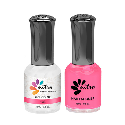 Nitro N133 - Duo Gel & Nail Lacquer 15ml