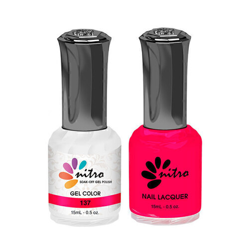 Nitro N137 - Duo Gel & Nail Lacquer 15ml