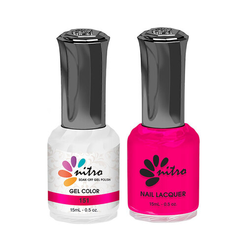 Nitro N151 - Duo Gel & Nail Lacquer 15ml