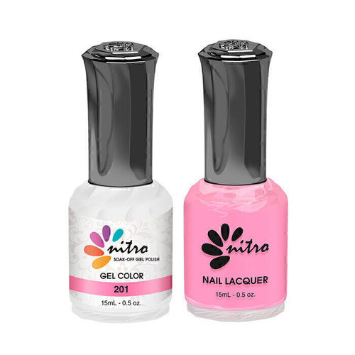 Nitro N201 - Duo Gel & Nail Lacquer 15ml