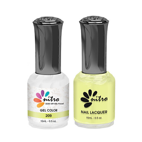 Nitro N209 - Duo Gel & Nail Lacquer 15ml