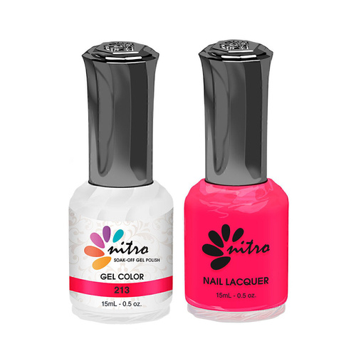Nitro N213 - Duo Gel & Nail Lacquer 15ml